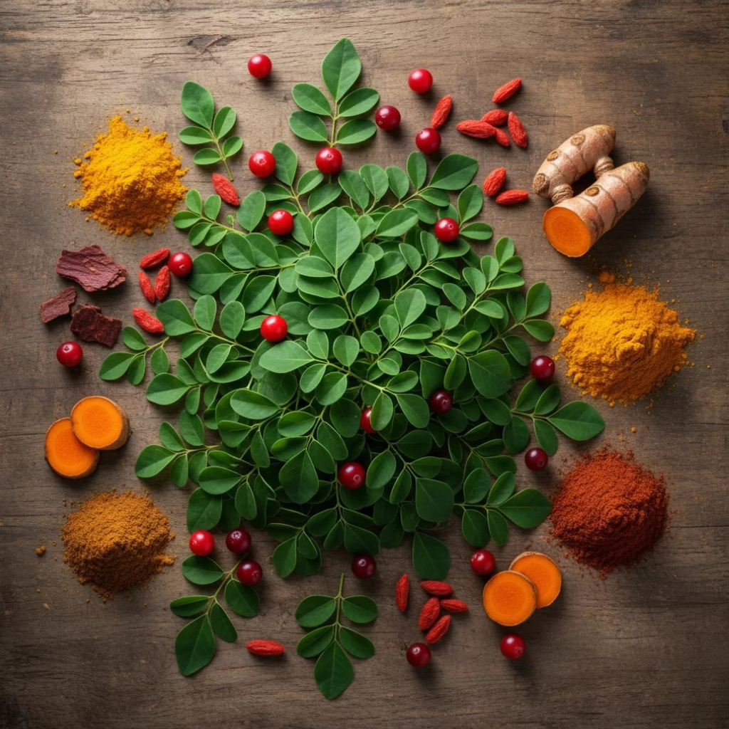 Ingredients of Moringa Magic