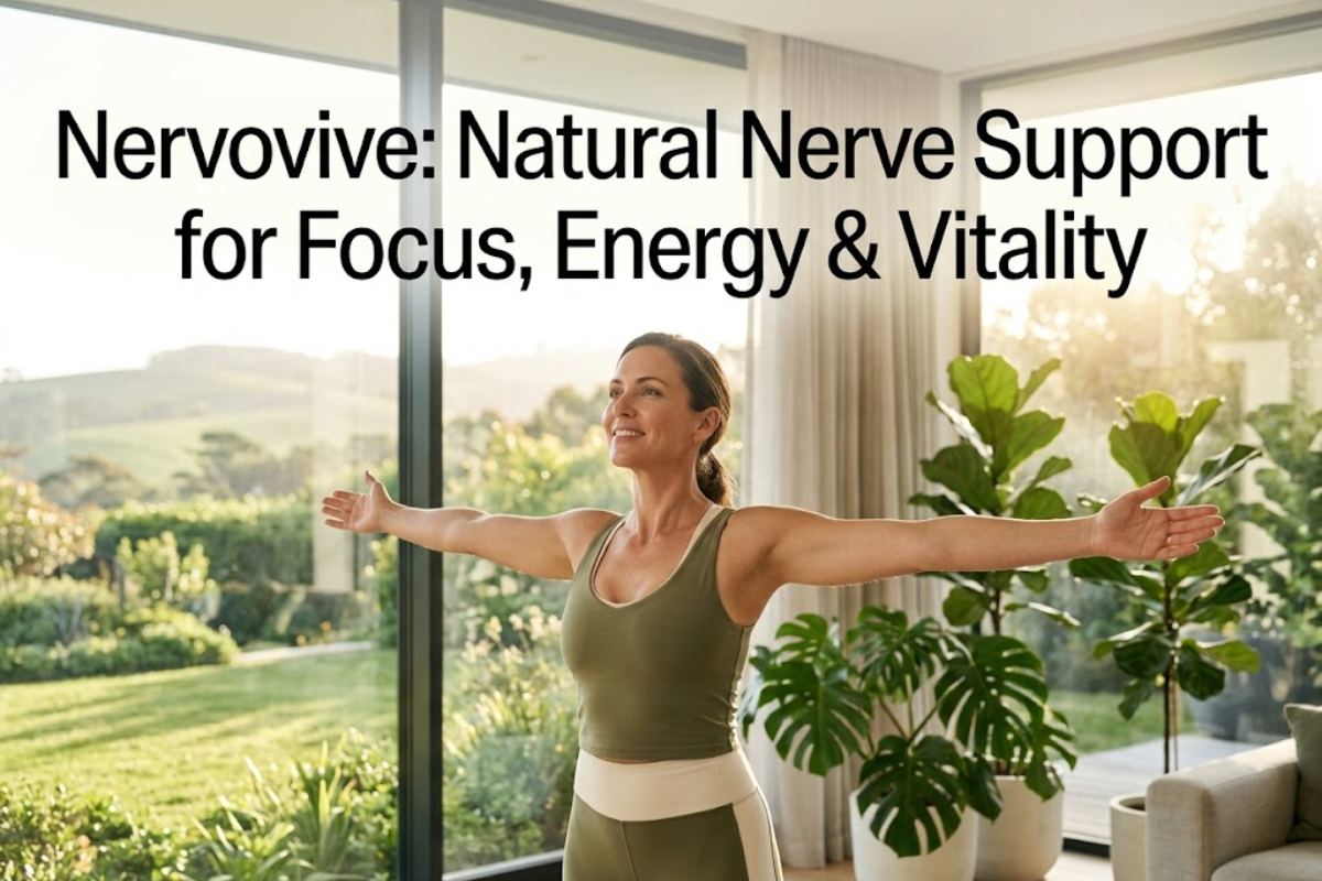 Nervovive: Natural Nerve Support for Focus, Energy & Vitality