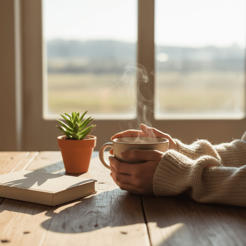 Presence begins in the gentle pauses. 