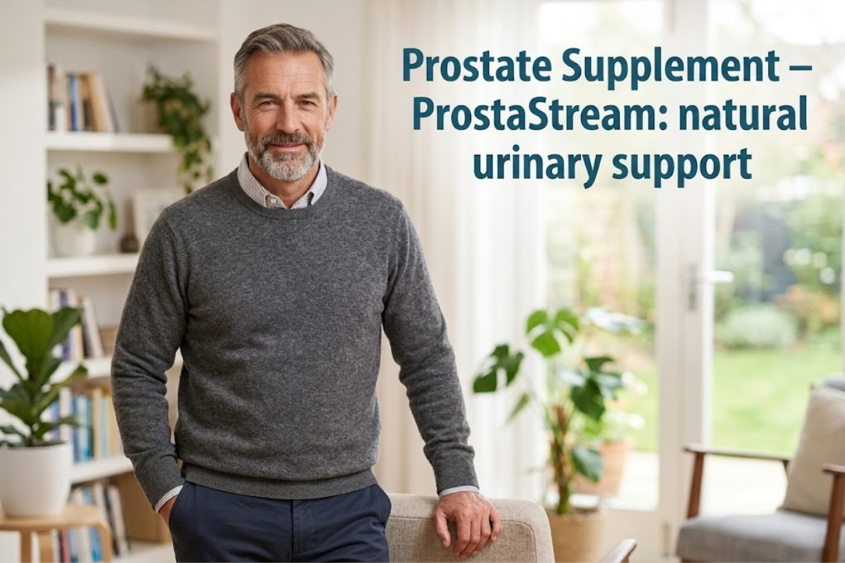 Prostate Supplement – ProstaStream: natural urinary support