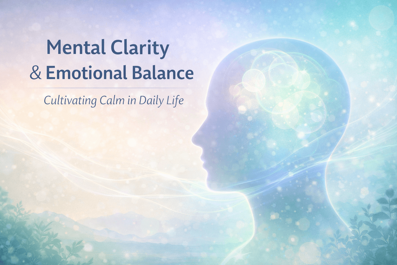 How to Cultivate Mental Clarity and Emotional Balance in Daily Life