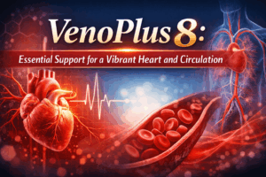 VenoPlus 8: Essential Support for a Vibrant Heart and Circulation.