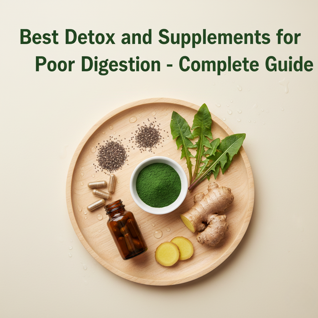 Best Detox and Supplements for Poor Digestion – Complete Guide