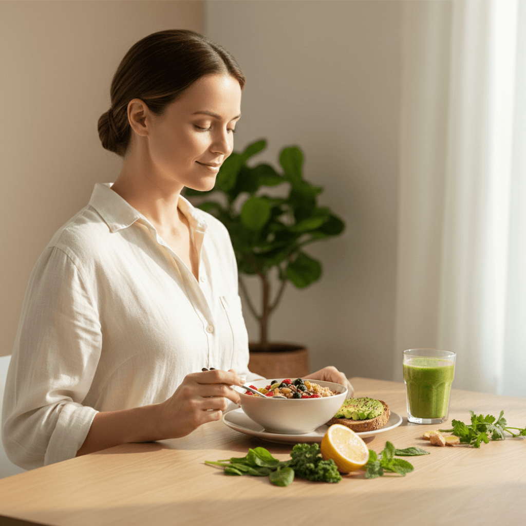 Healthy lifestyle and mindful eating habits that support digestive comfort 