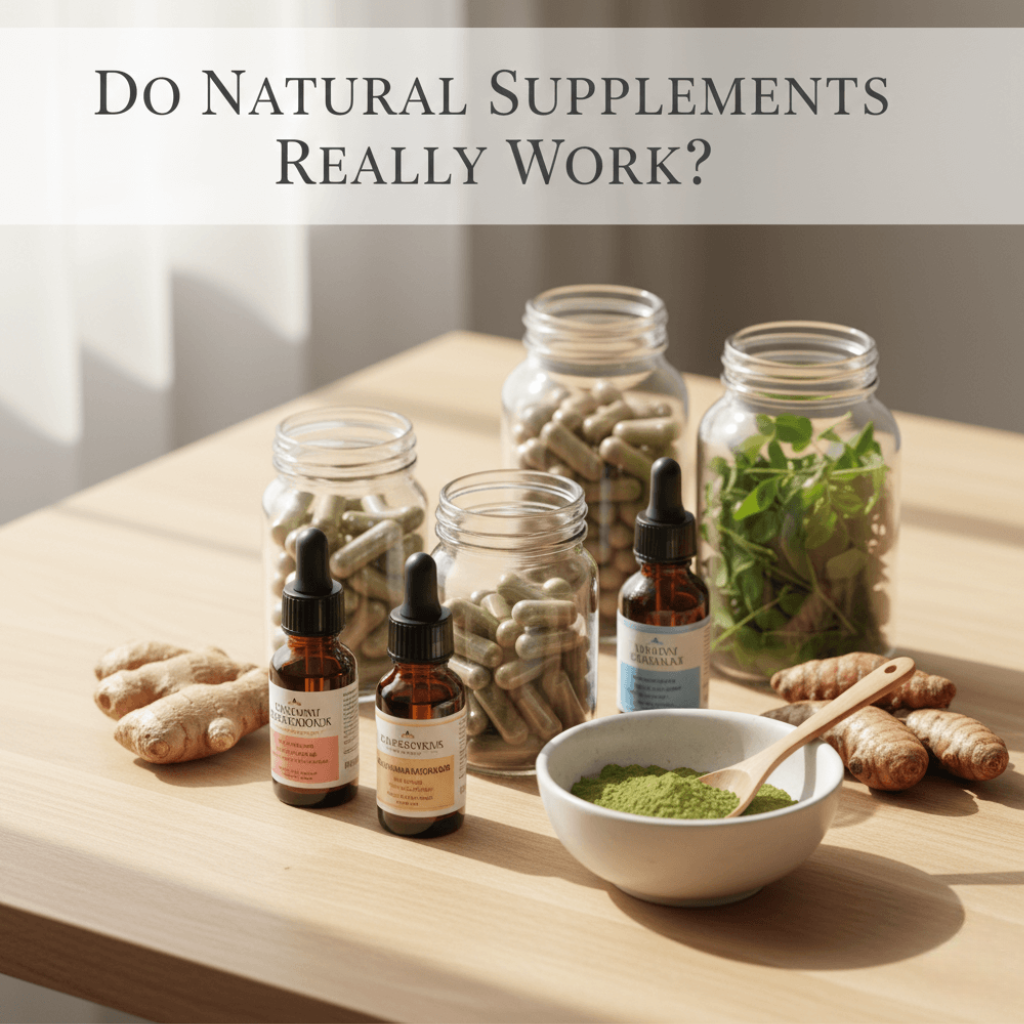 “Do Natural Supplements Really Work? Key Benefits Explained”
