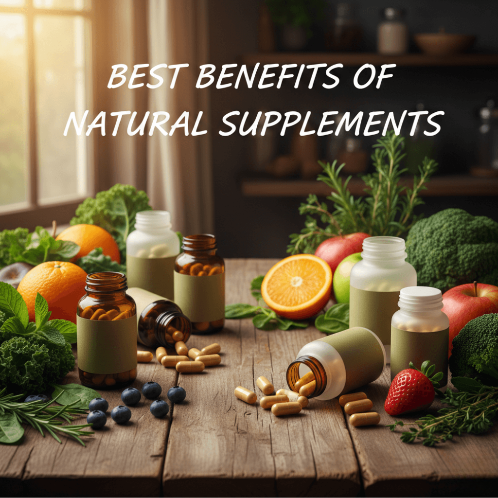 🌿Natural Supplements: Your Guide to Boost Vitality & Wellness”