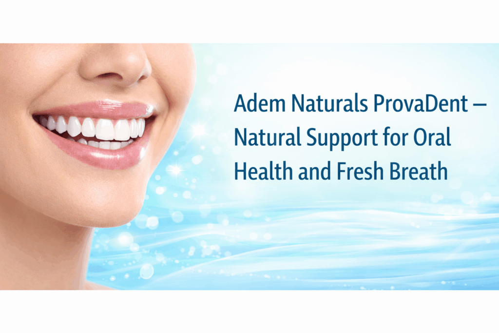 Adem Naturals ProvaDent – Natural Oral Health Support