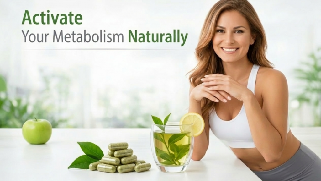 Activate your metabolism naturally with healthy habits and smart supplementation!