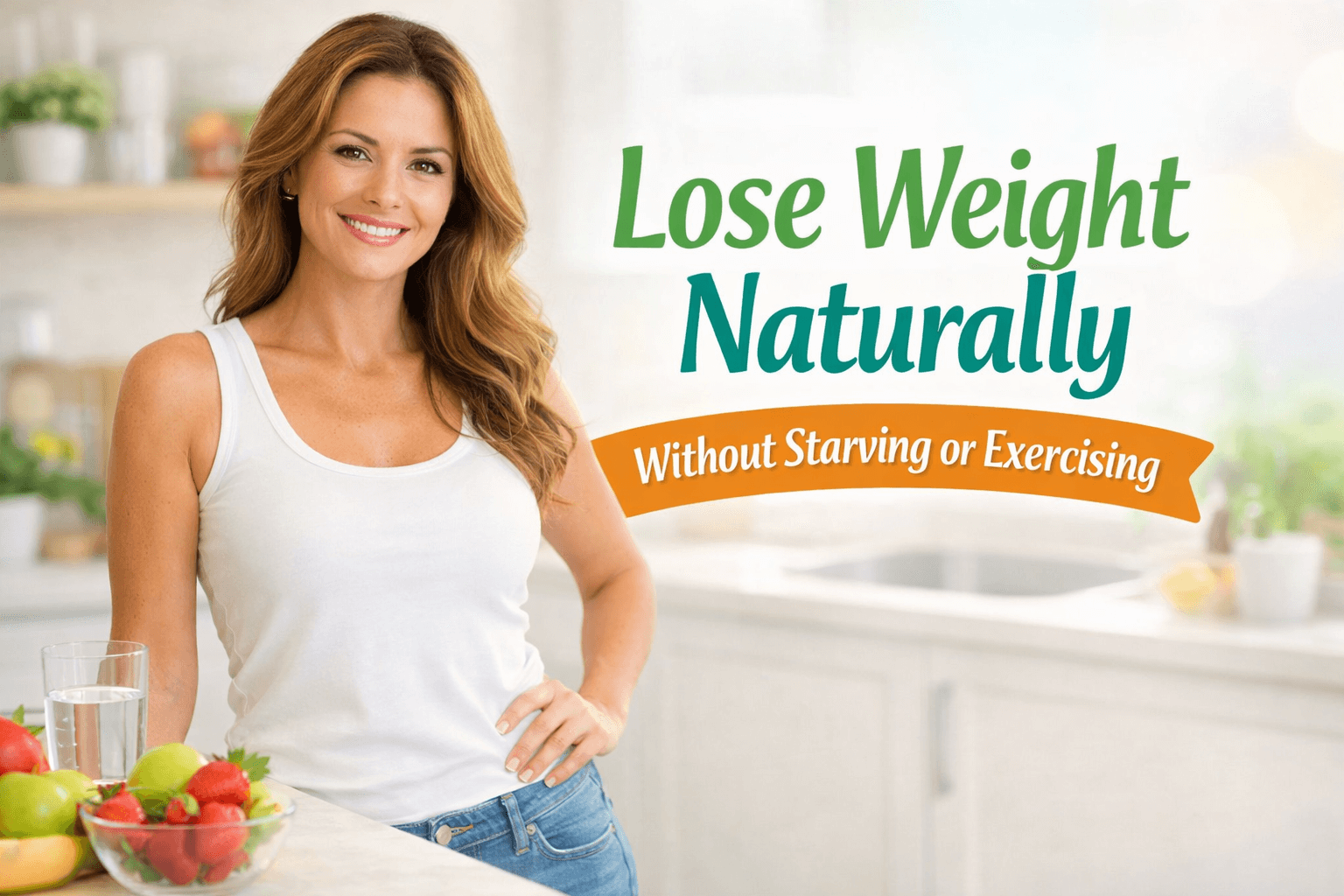 Lose Weight Naturally Without Going Hungry or Exercising