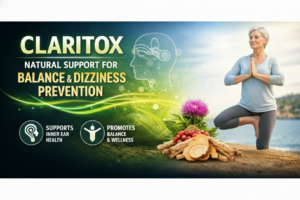 Claritox – Natural Support for Balance and Dizziness Prevention