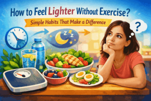 How to Feel Lighter Without Exercise? Simple Habits That Make a Difference
