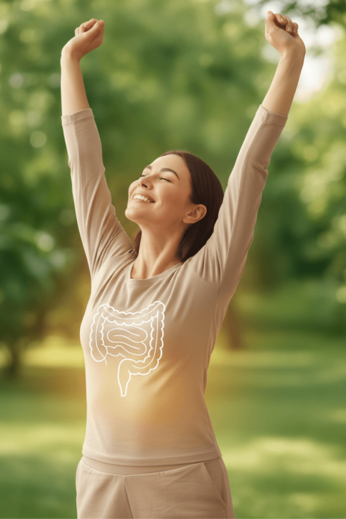 With a balanced intestine, life flows with more ease and joy.