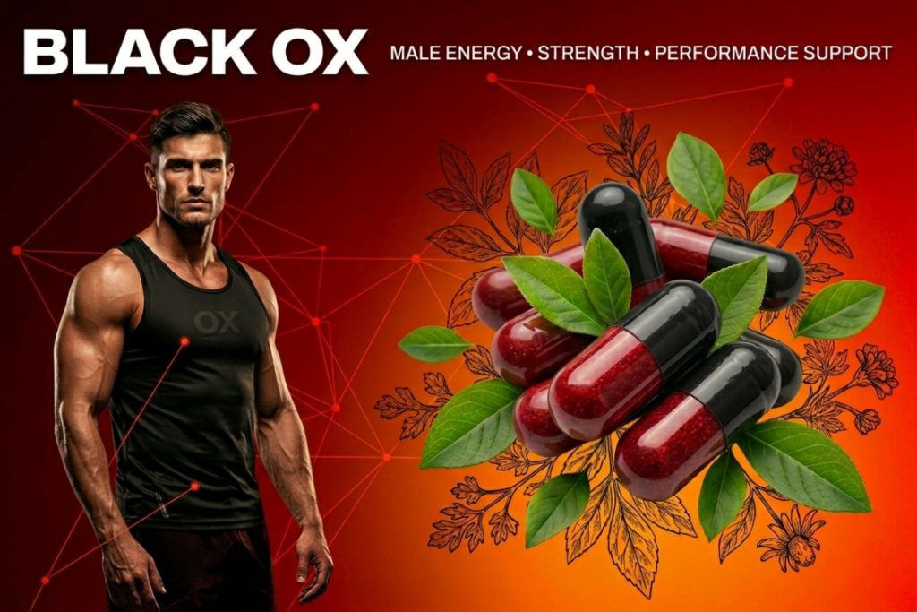BLACK OX – ADVANCED MALE PERFORMANCE SUPPORT⚫🔥