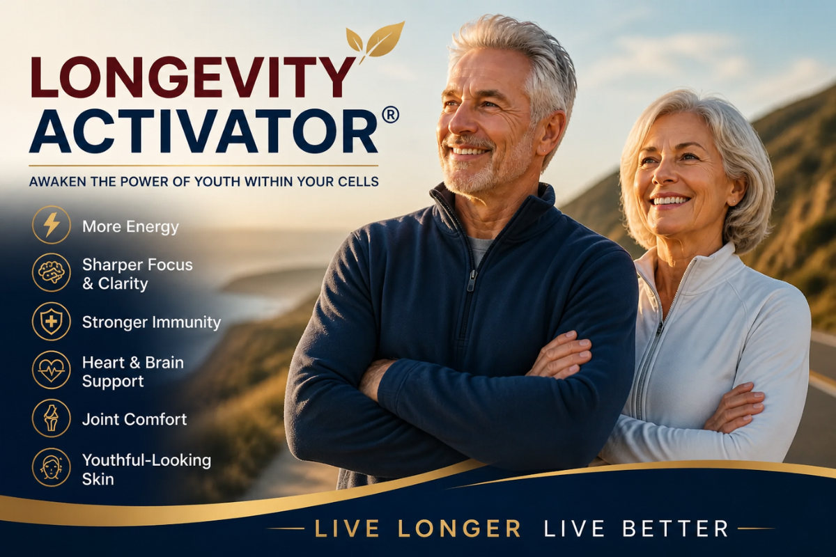 LONGEVITY ACTIVATOR® — AWAKEN THE POWER OF YOUTH WITHIN YOUR CELLS 🌿