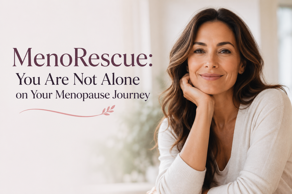 MenoRescue: You Are Not Alone on Your Menopause Journey