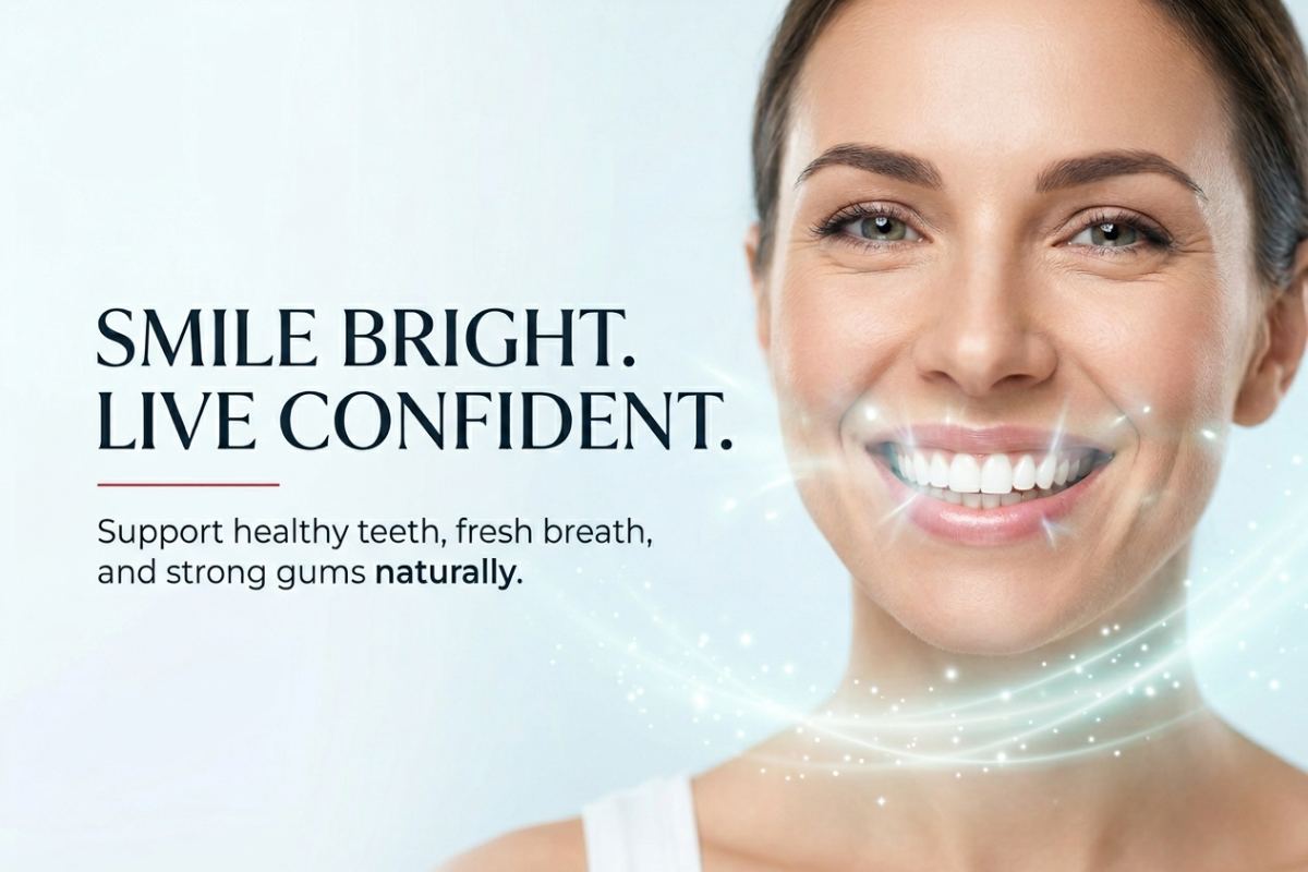 Natural Oral Health Support: Healthy Teeth, Strong Gums & Lasting Confidence