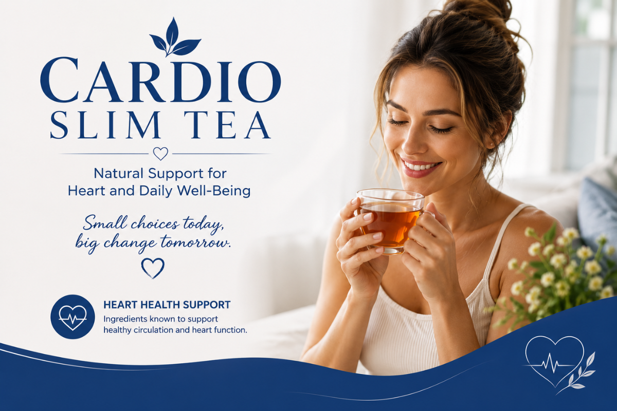 Cardio Slim Tea: Natural Support for Heart Health, Energy, and Daily Wellness