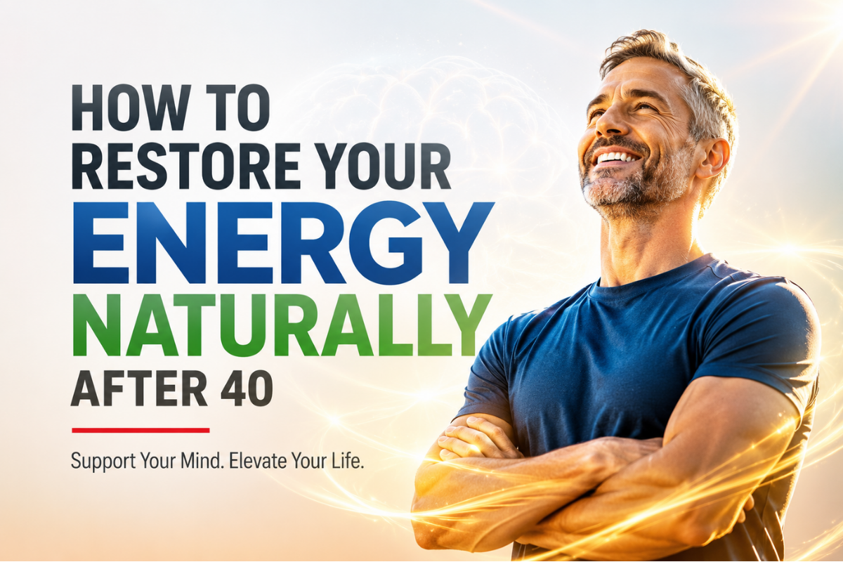 How To Restore Your Energy Naturally And Support Mental Clarity After 40