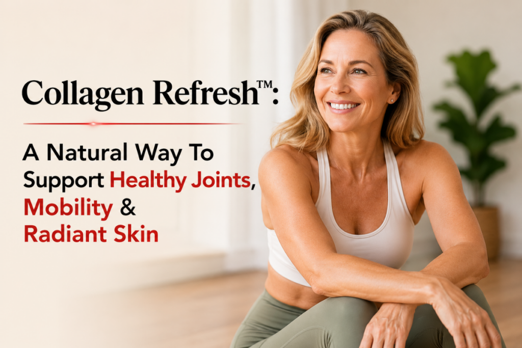 Collagen Refresh™: A Natural Way To Support Healthy Joints, Mobility & Radiant Skin