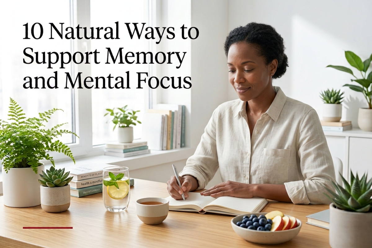 10 Natural Ways to Support Memory and Mental Focus