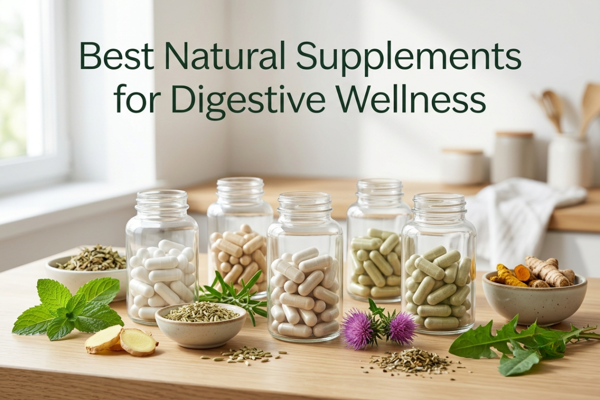 "Best Natural Supplements for Digestive Wellness"