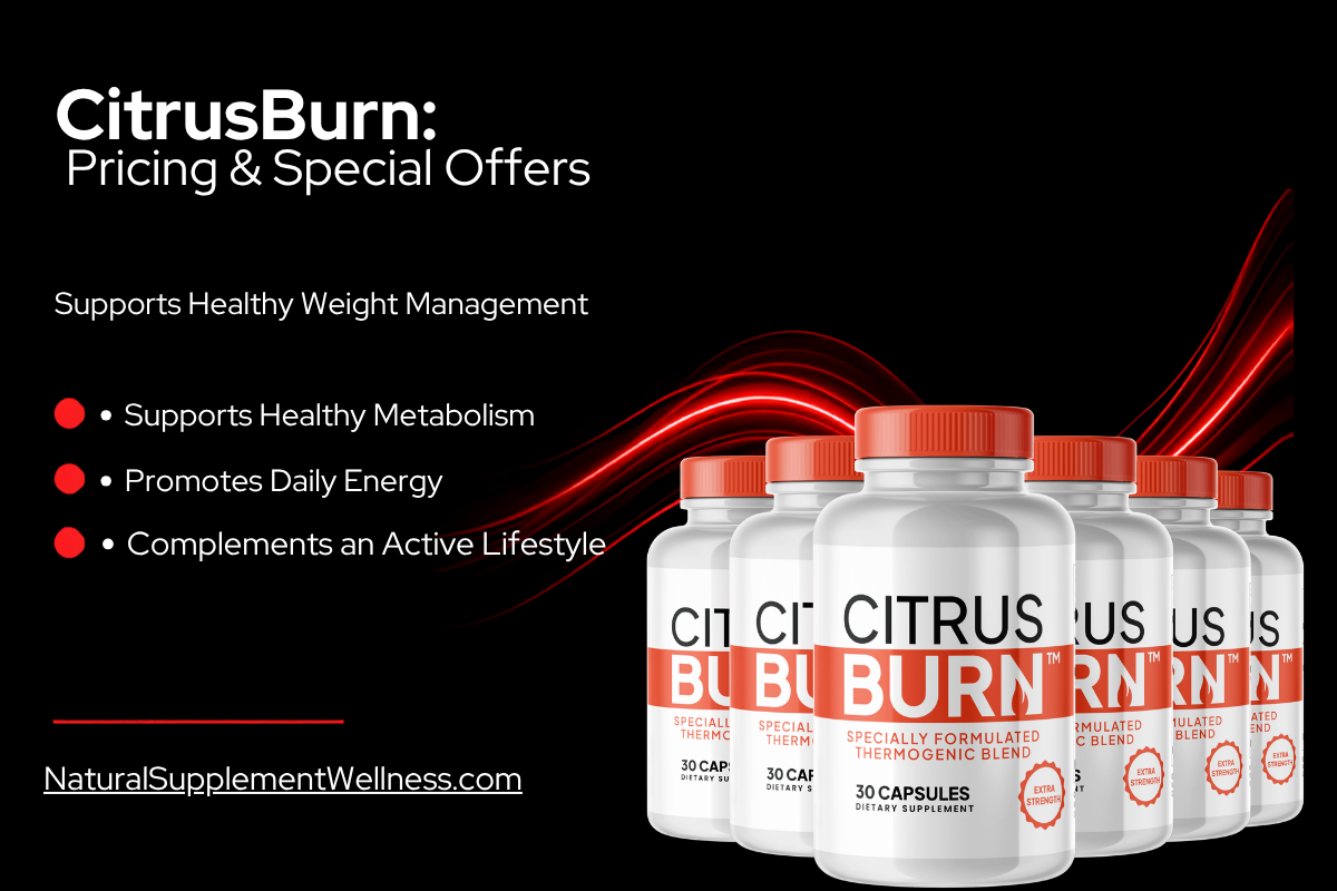 CitrusBurn – Pricing & Special Offer