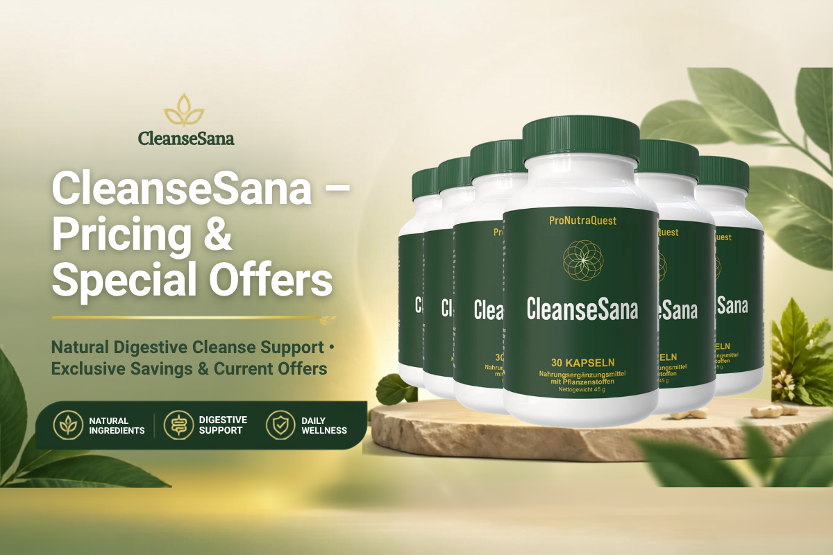 CleanseSana – Package Options & Current Savings