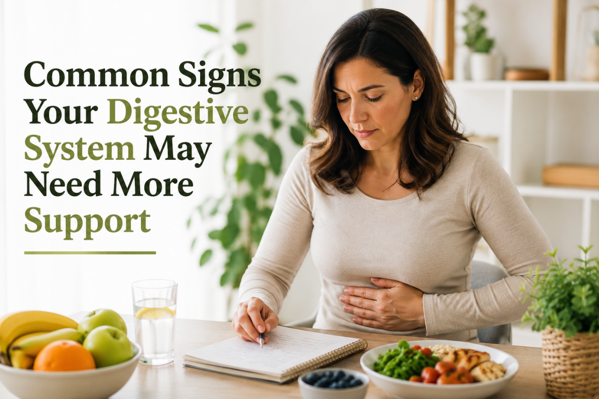 Common Signs Your Digestive System May Need More Support"