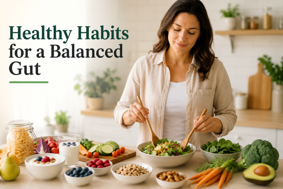 "Healthy Habits for a Balanced Gut"