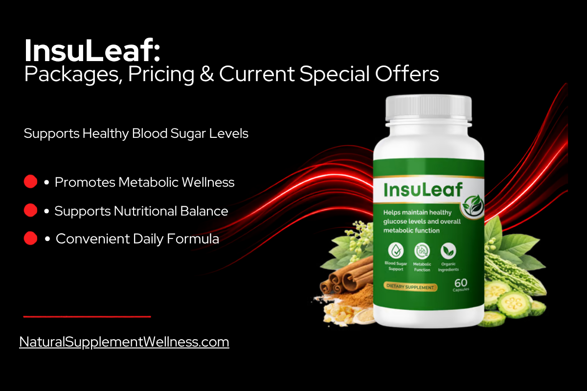 InsuLeaf – Packages, Pricing & Current Special Offers