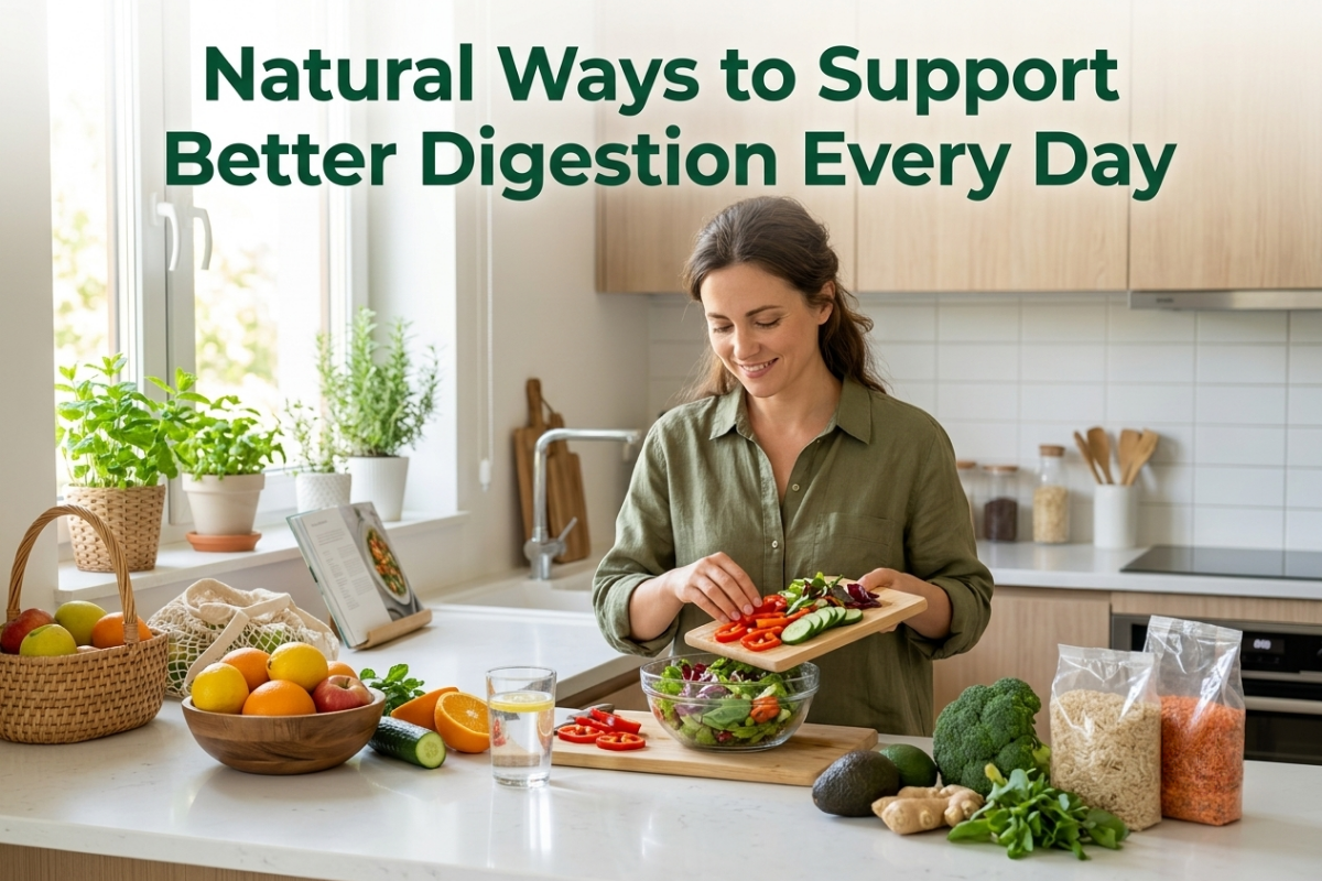 Natural Ways to Support Better Digestion Every Day