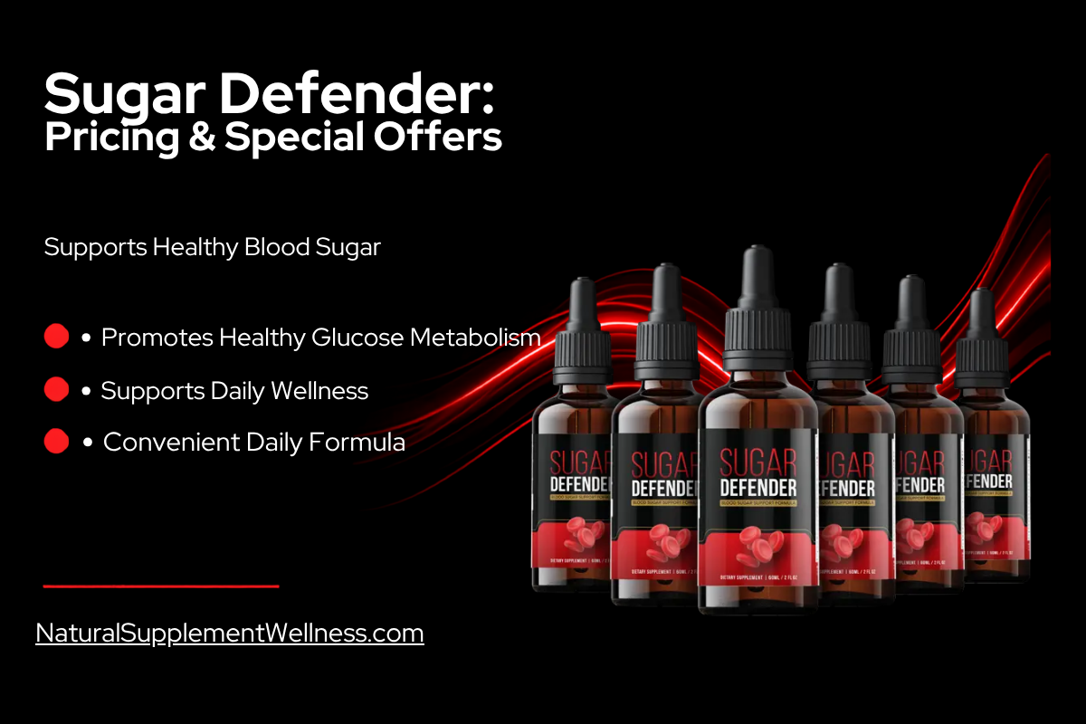 Sugar Defender – Pricing & Special Offers