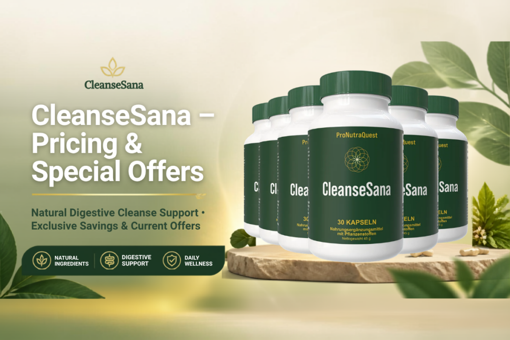 CleanseSana – Package Options & Current Savings