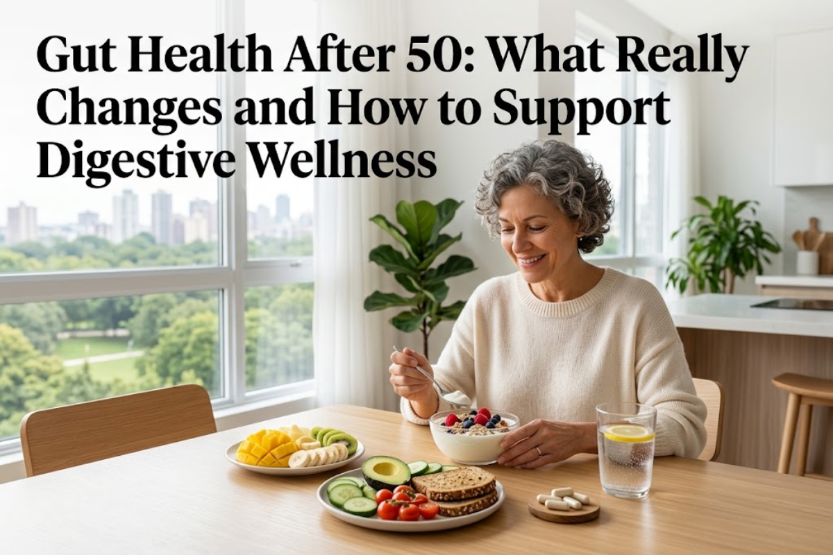 Gut Health After 50: What Really Changes and How to Support Digestive Wellness