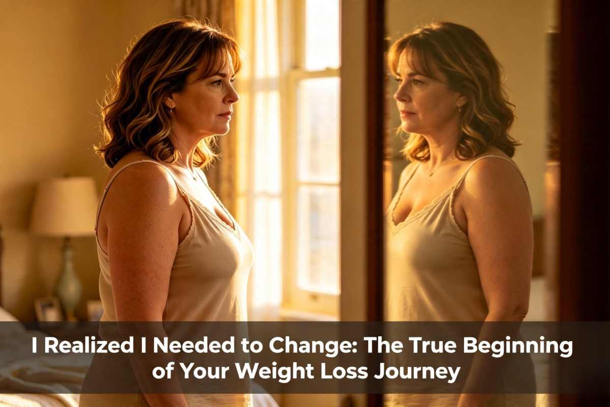 I Realized I Needed to Change: The True Beginning of Your Weight Loss Journey