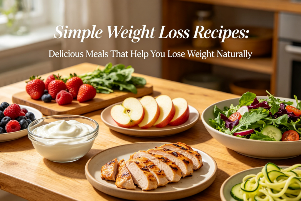Simple Weight Loss Recipes: Delicious Meals That Help You Lose Weight Naturally