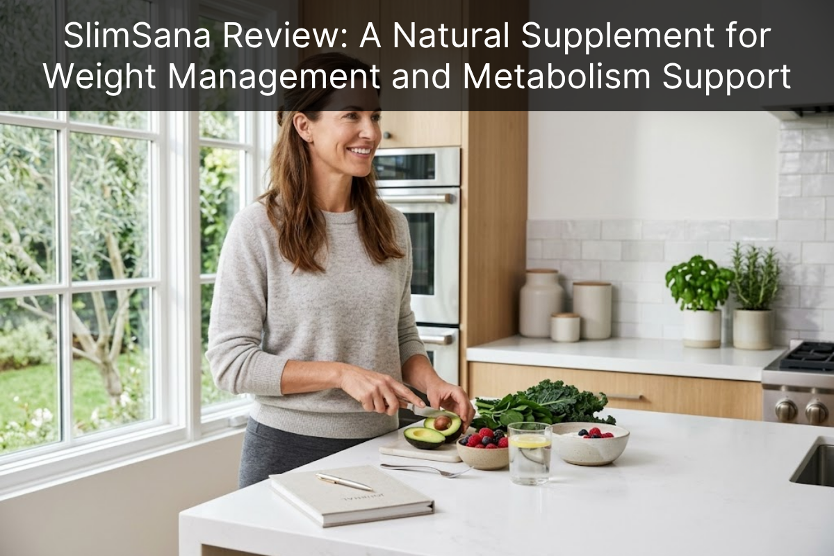 SlimSana Review: A Natural Supplement for Weight Management and Metabolism Support