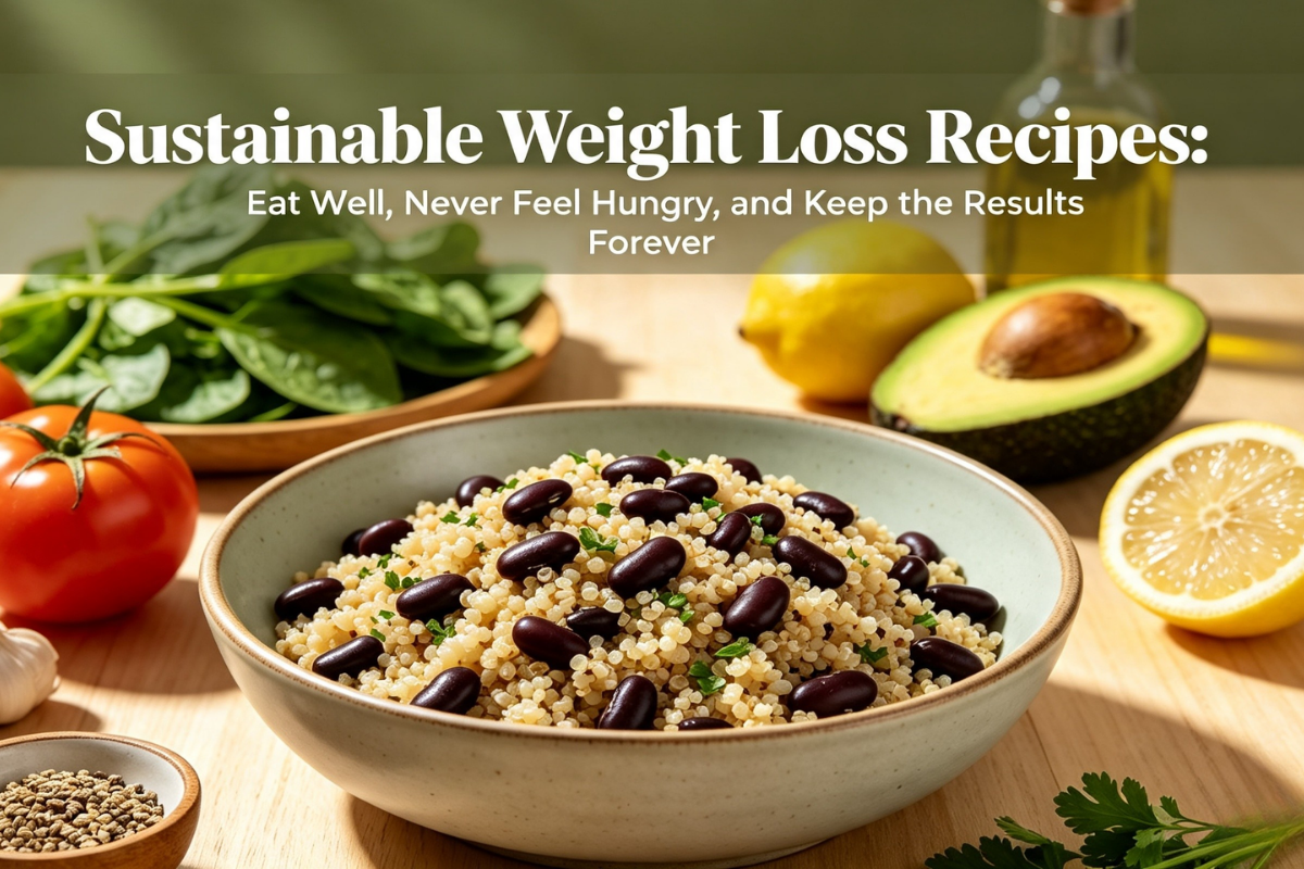 Sustainable Weight Loss Recipes: Eat Well, Never Feel Hungry, and Keep the Results Forever