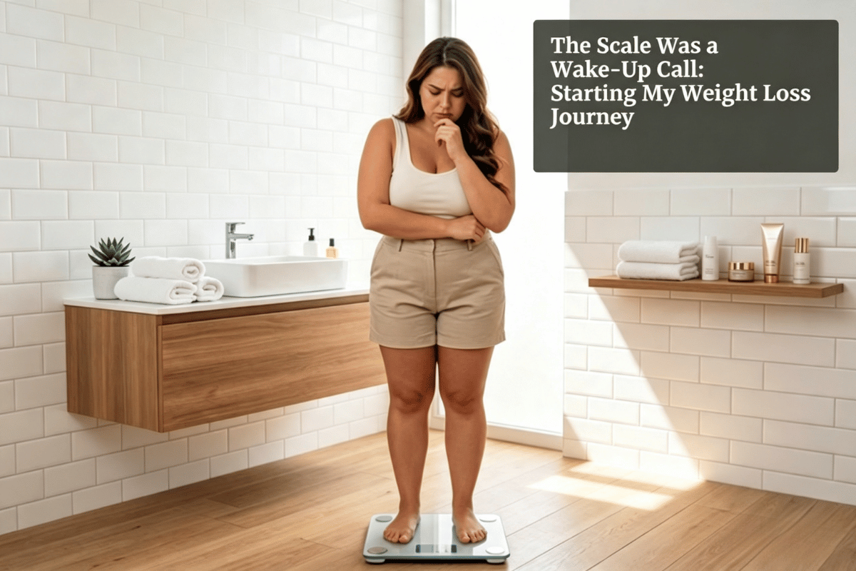 The Scale Was a Wake-Up Call: Starting My Weight Loss Journey