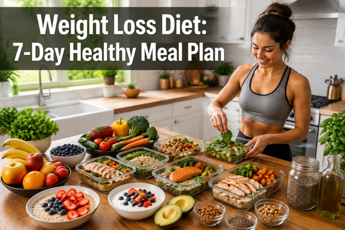 Weight Loss Diet: 7-Day Healthy Meal Plan