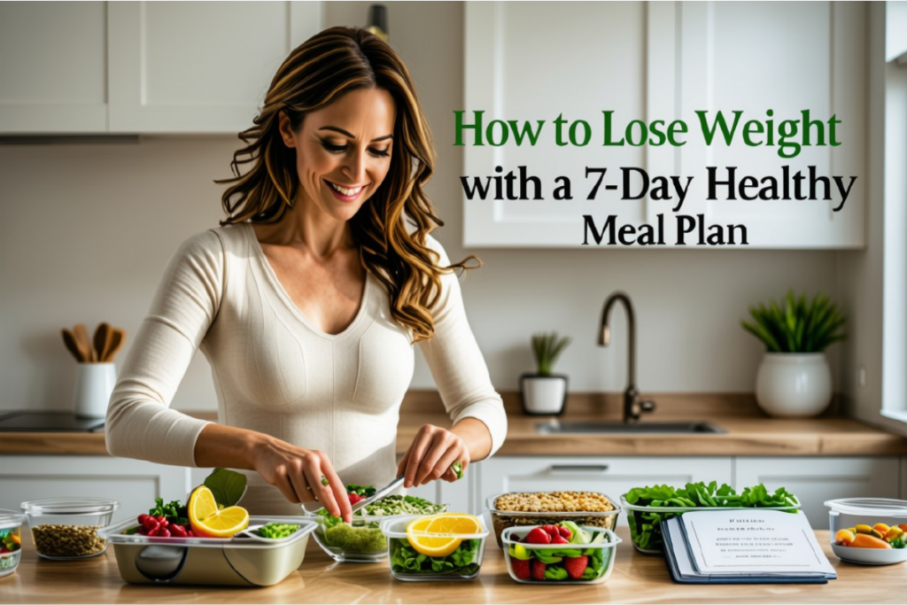 How to Lose Weight with a 7-Day Healthy Meal Plan