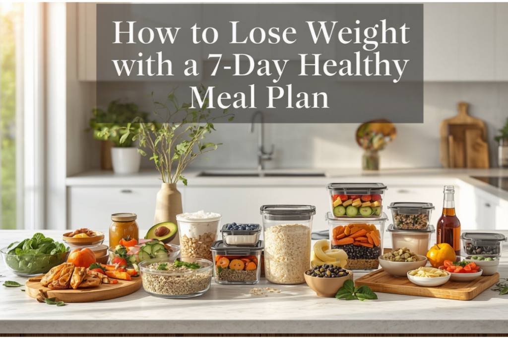 How to Lose Weight with a 7-Day Healthy Meal Plan
