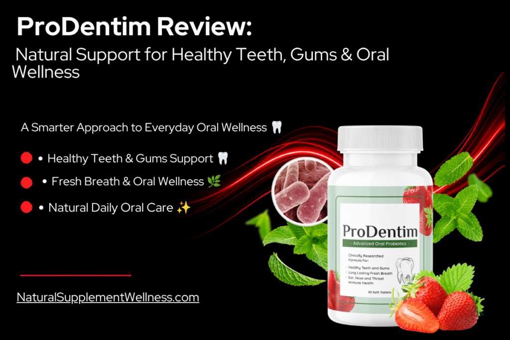 ProDentim Review – Natural Support for Healthy Teeth, Gums & Oral Wellness