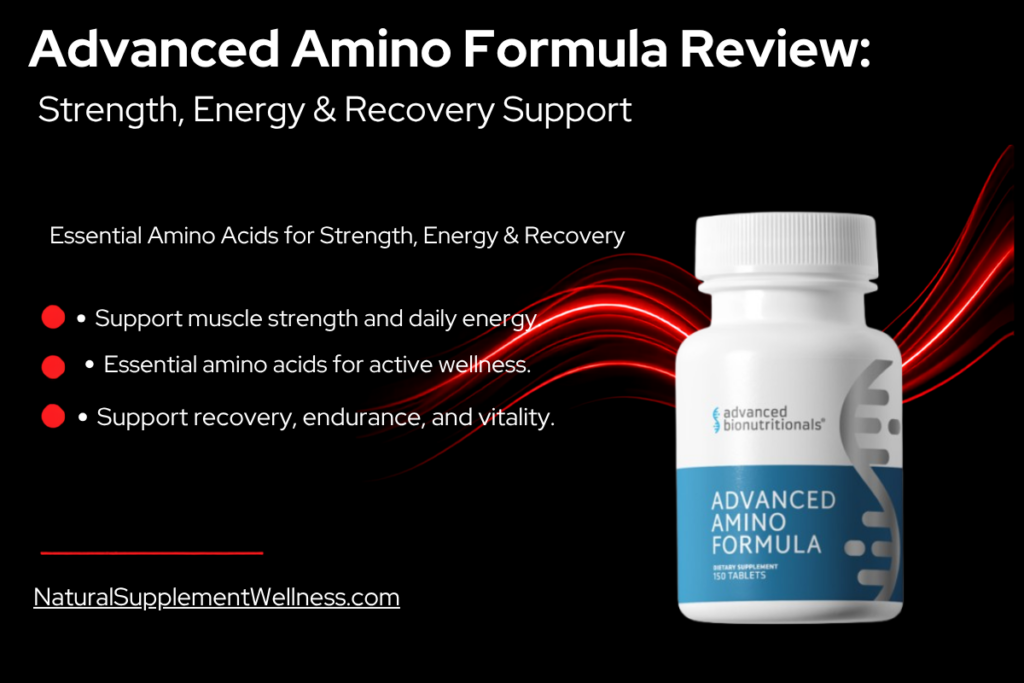 Advanced Amino Formula Review – Strength, Energy & Recovery Support