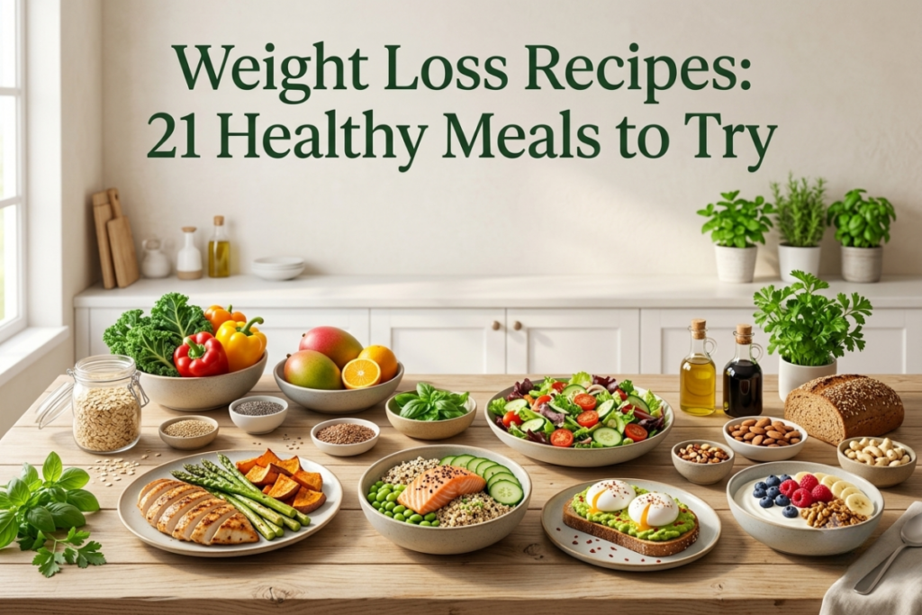 Weight Loss Recipes: 21 Healthy Meals to Try