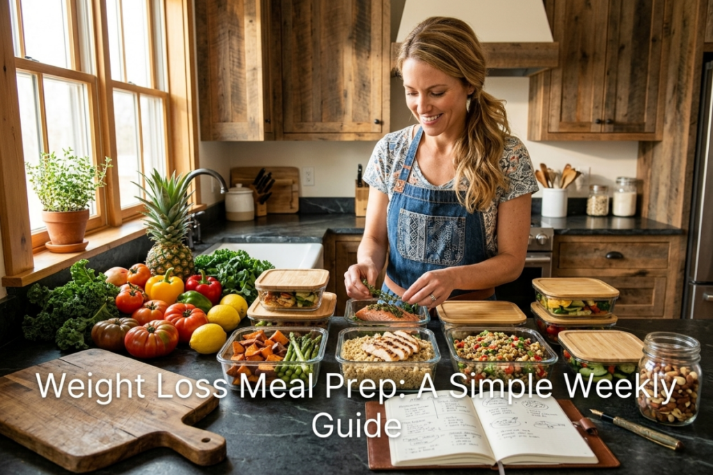 Weight Loss Meal Prep: A Simple Weekly Guide