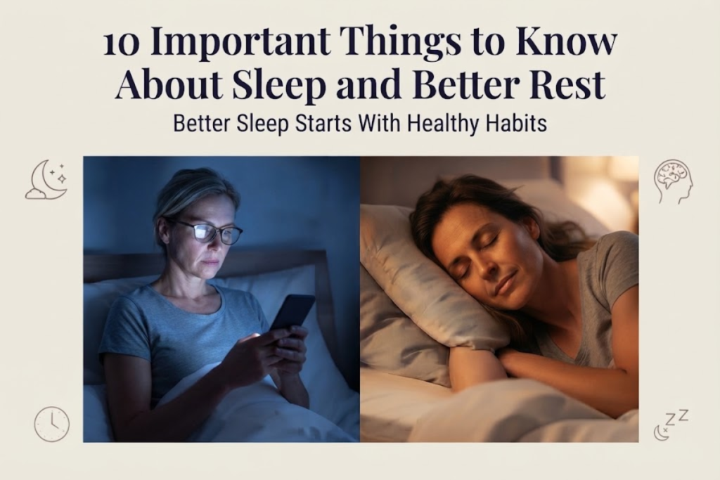 10 Important Things to Know About Sleep and Better Rest