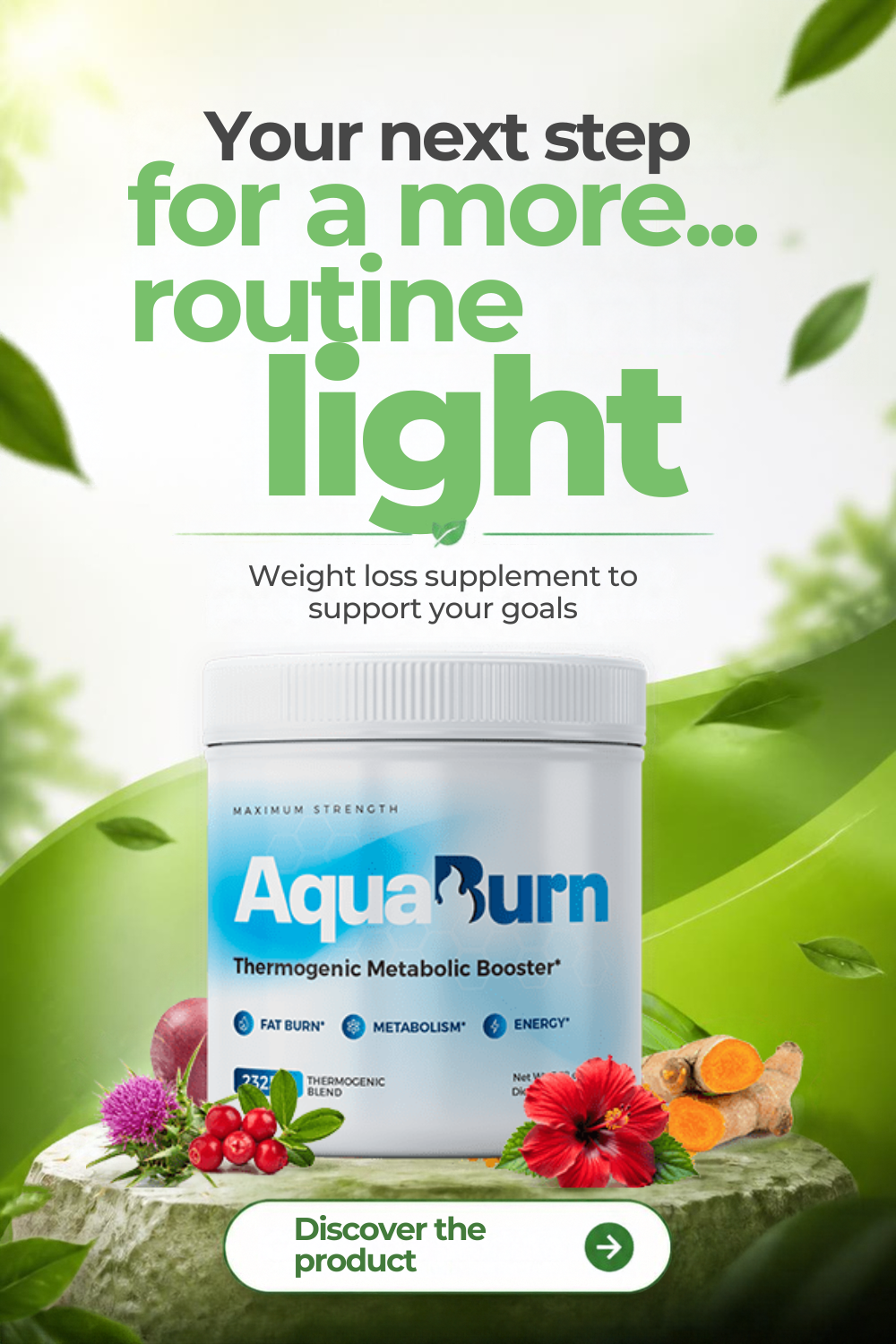 Aqua Burn METABOLISM & WEIGHT SUPPORT