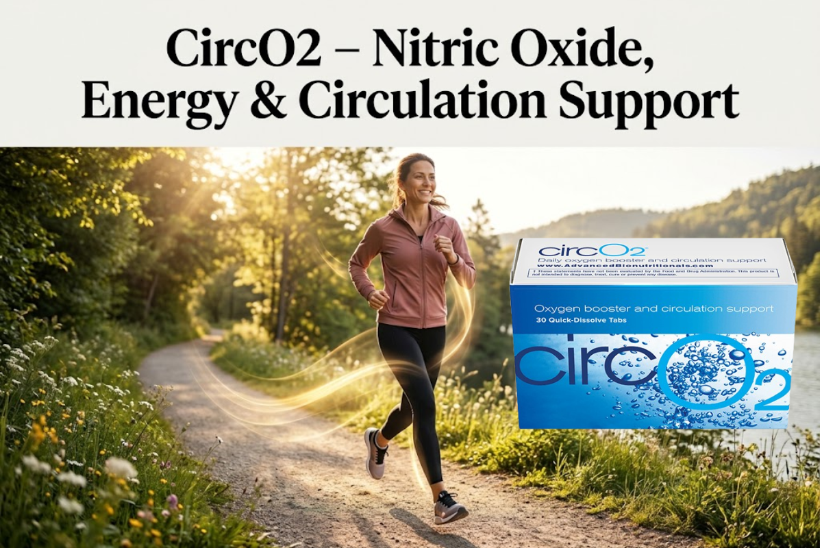 CircO2 – Nitric Oxide, Energy & Circulation Support