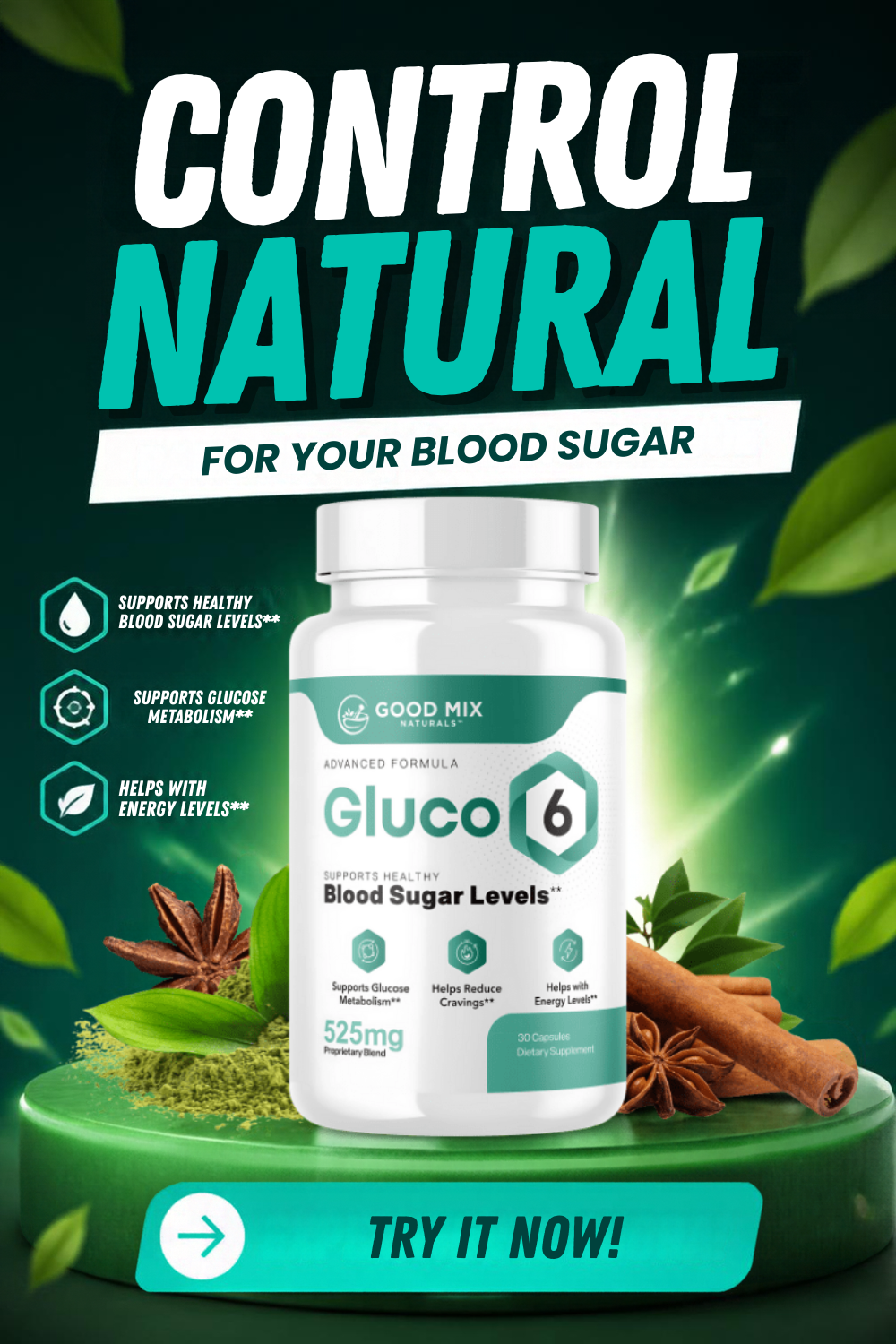 Gluco6 BLOOD SUGAR & METABOLIC WELLNESS